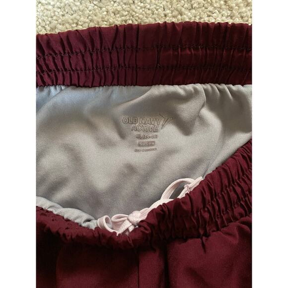 Old Navy Active Kid Maroon Running Shorts – Size XL (14–16) - Picture 3 of 4